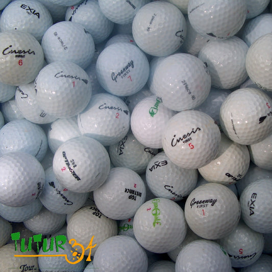 100 BALLES DE GOLF INESIS MOLITOR GREENWAY...